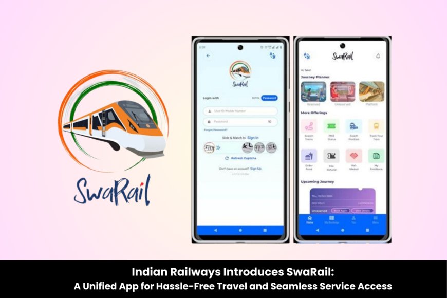 Indian Railways Unveils SwaRail: New Super App to Streamline Ticket Booking, Train Inquiries, and More