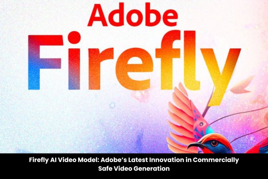 Adobe Unveils Firefly AI Video Generator for Public Use, Offering Secure and High-Quality Video Creation