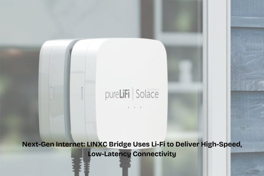 LINXC Bridge: Revolutionizing High-Speed Broadband with Li-Fi at MWC 2025