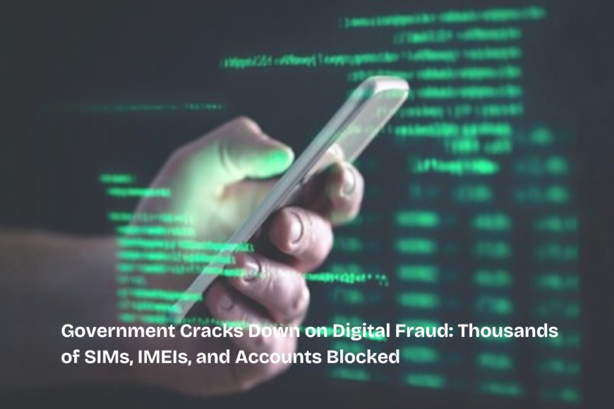 Cybersecurity Push: Law Enforcement Blocks 7.81 Lakh Fraudulent SIMs and Thousands of IMEIs