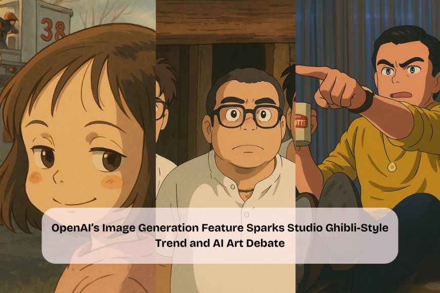 OpenAI’s AI Art Feature Goes Viral with Studio Ghibli-Inspired Creations