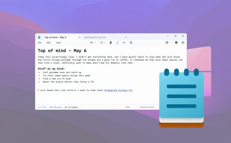 Microsoft adds powerful formatting, Markdown, and AI writing support to its classic Notepad app