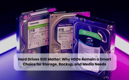 Hard Drives Still Matter: Why HDDs Remain a Smart Choice for Storage, Backup, and Media Needs