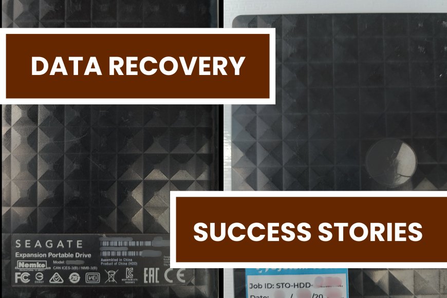 Success Story: Media Files Restored from an Unallocated Seagate 2.5” External HDD