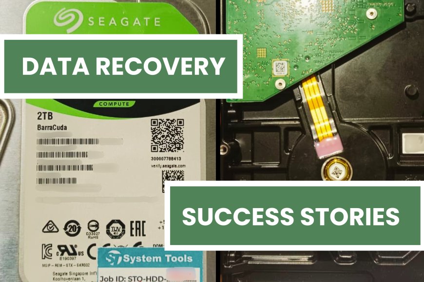 Success Story: Data Recovered from a Seagate Internal Desktop HDD That Failed to Boot with the System