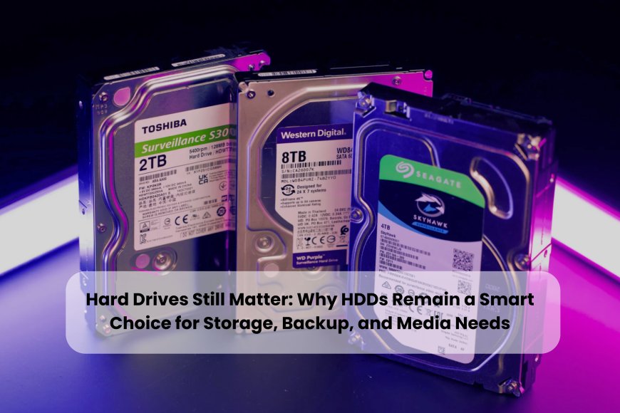 Hard Drives Still Matter: Why HDDs Remain a Smart Choice for Storage, Backup, and Media Needs