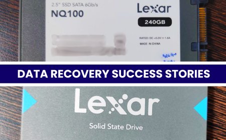 Success Story: Complete Data Recovery from a Lexar SSD with Sudden Detection Failure