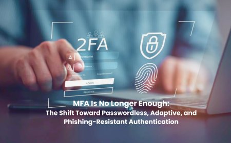 MFA Is No Longer Enough: The Shift Toward Passwordless, Adaptive, and Phishing-Resistant Authentication