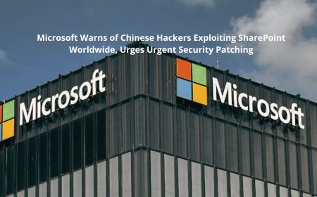 Microsoft Warns of Chinese Hackers Exploiting SharePoint Worldwide, Urges Urgent Security Patching