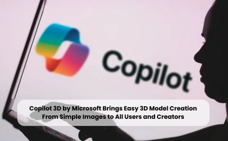 Copilot 3D by Microsoft Brings Easy 3D Model Creation From Simple Images to All Users and Creators