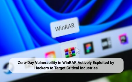 Zero-Day Vulnerability in WinRAR Actively Exploited by Hackers to Target Critical Industries