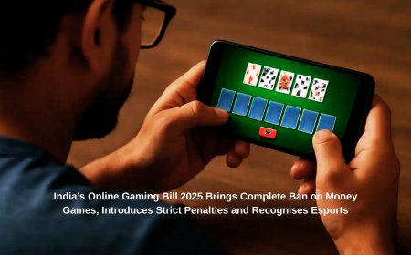 India’s Online Gaming Bill 2025 Brings Complete Ban on Money Games, Introduces Strict Penalties and Recognises Esports