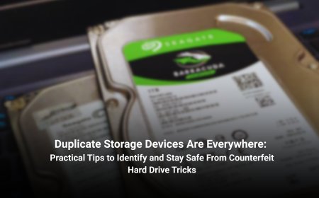 Duplicate Storage Devices Are Everywhere: Practical Tips to Identify and Stay Safe From Counterfeit Hard Drive Tricks
