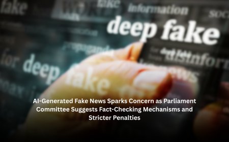 AI-Generated Fake News Sparks Concern as Parliament Committee Suggests Fact-Checking Mechanisms and Stricter Penalties in India