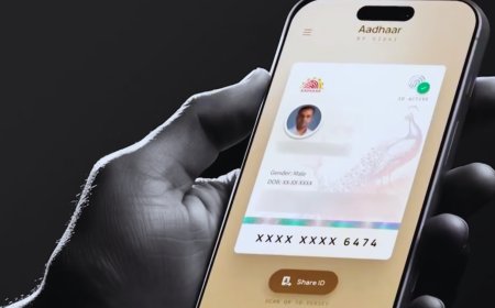 UIDAI Introduces Secure Digital Aadhaar App with Face Scan Login and Privacy Protection Features