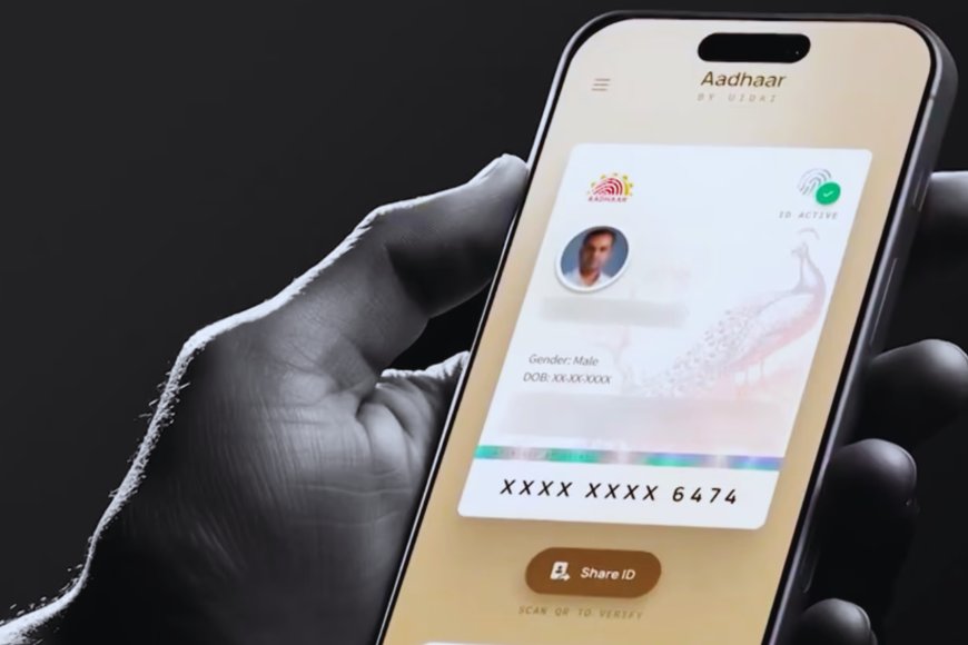 UIDAI Introduces Secure Digital Aadhaar App with Face Scan Login and Privacy Protection Features