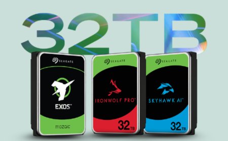Seagate Brings High-Capacity 32TB Drives to Support AI, Video, and Cloud Data Growth