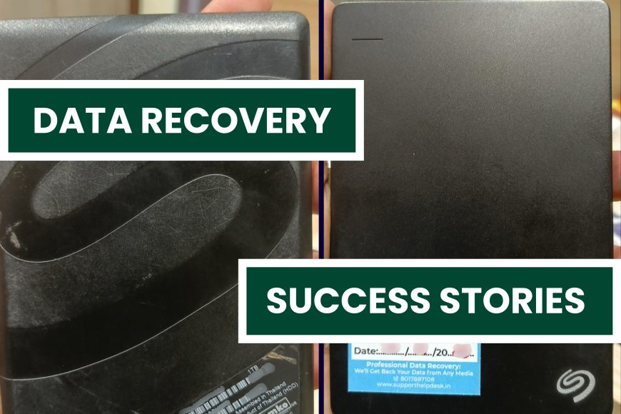 External Hard Drive Not Detecting? Seagate 1TB Data Recovery Success