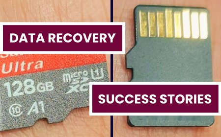 Success Story: SanDisk 128GB Micro SD Card Data Recovery