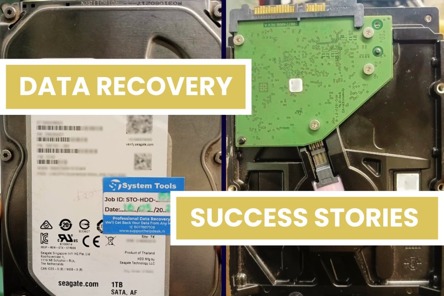 Seagate 1TB Hard Drive Recovery Success – Important Files Restored Successfully