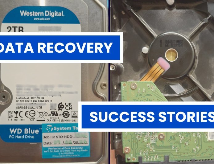Complete Data Recovery from Non-Detecting WD 2TB Internal Hard Drive
