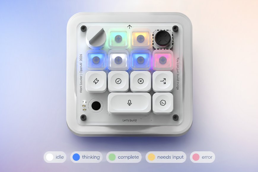 OpenAI's New Codex Micro AI Keypad Brings Faster AI Coding Workflows for Developers