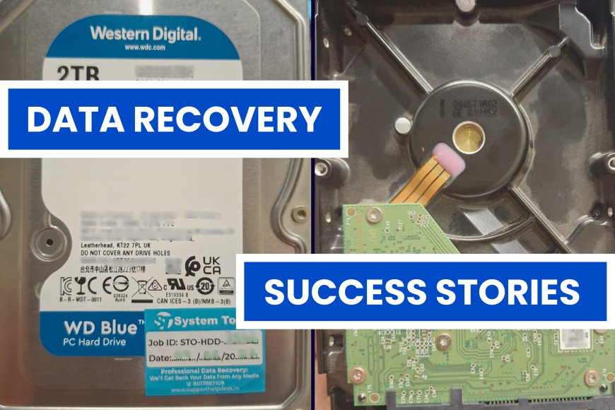 Complete Data Recovery from Non-Detecting WD 2TB Internal Hard Drive