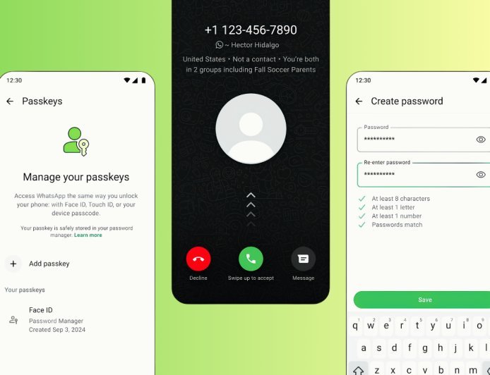 WhatsApp Security Update Adds Alphanumeric Passwords, Multiple Passkeys and More Information About Unknown Callers